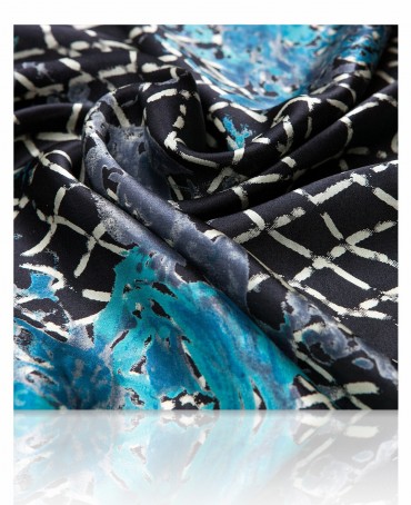 Шейный Платочек Женский SS.KV-ZAL.FL/BL